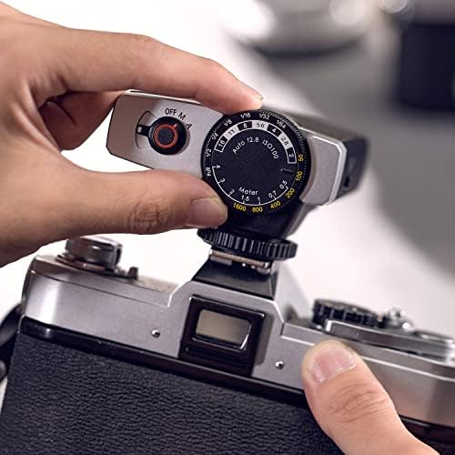 GODOX Lux Junior Retro Kamera Flaşı Otomatik ve Manuel Modlar 1 / 1-1 / 64 Flaş Gücü GN12 6000K Renk Sıcaklığı 28mm Odak Uzaklığı Canon