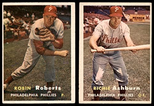 1957 Topps Philadelphia Phillies Takım Seti Philadelphia Phillies (Set) VG / ESKİ Phillies