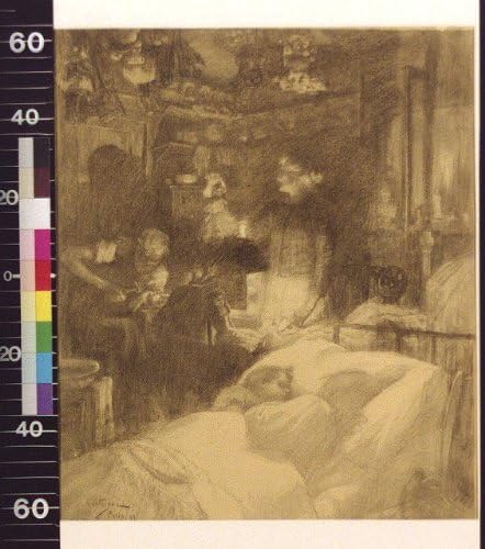 HistoricalFindings Fotoğraf: Oyuncak Üreticileri, J. Andre Castaigne, 1899, Çocuklar, Uyku, Oyuncak Endüstrisi, Paris, Fransa