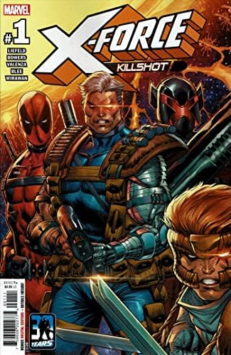 X-Force: Killshot Yıldönümü Özel 1 VF; Marvel çizgi romanı / Rob Liefeld