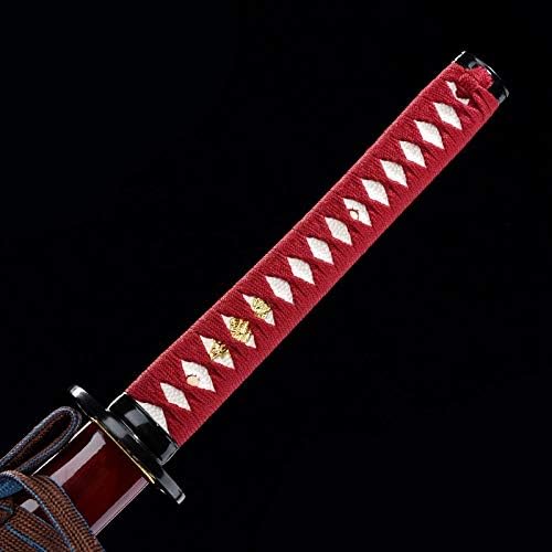 GLW Bıçak High-end Ev Dekorasyon Kılıç, El Bilenmiş, Keskin, Yüksek Karbonlu Çelik Samuray Kılıcı, Tam Tang, Açık Kılıç, Dövüş Bıçağı