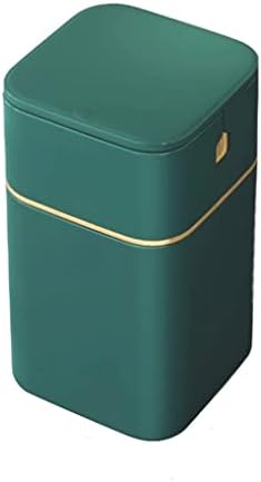 XFGDE çöp tenekesi İskandinav Tarzı Mühür Basın Mutfak Banyo Ofis Depolama Kovası Çöp Kutuları Aksesuarları Kapaklı Çöp (Renk : A,