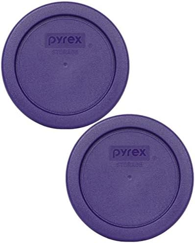 Pyrex 7202-PC Erik Mor Plastik Gıda Saklama Değiştirme Kapağı ABD'de üretilmiştir