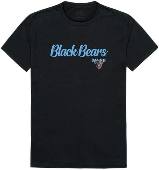 W Cumhuriyeti Üniversitesi Maine Siyah Ayılar Komut Tee T-Shirt