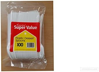 Süper Değer-Tatlı Kaşıkları (Plastik) 80pk, 20'li Paket