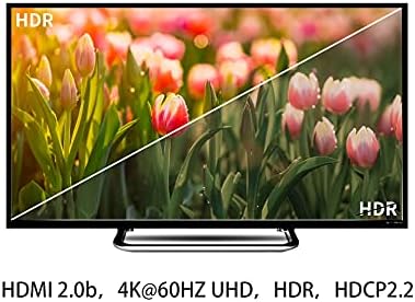MOSLİCK 4 K Fiber Optik HDMI Kablosu 100ft (18 Gbps/4 k@60Hz/3D/HDR/ARC/Dolby)