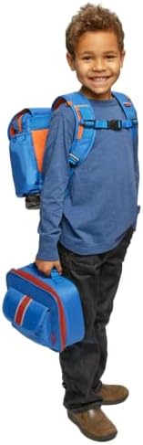 Bixbee çocuk beslenme çantası, Yalıtımlı yemek kabı için Erkek ve Kız 3 + ile Dayanıklı Fermuar, Ön Cep, kimlik kartı tutucu, ve Su-Dayanıklı