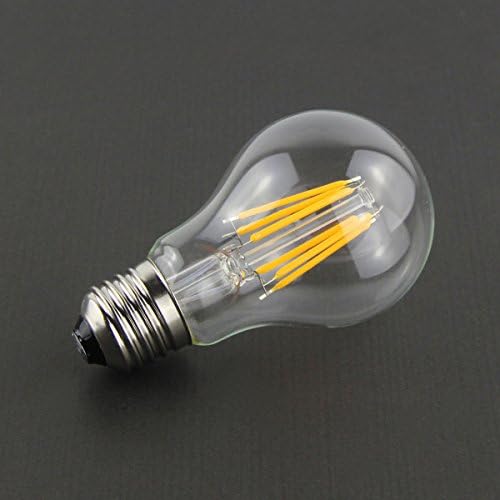 1 ADET E27 6W sıcak beyaz 85 - 265V LED ampul ışık Filament Retro lamba