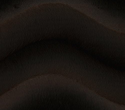 Velboa Kumaş Sahte Sahte Dalga Kürk Kahverengi / 60 Geniş / Bahçesinde tarafından Satılan