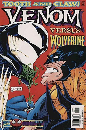 Zehir: Diş ve Pençe 1 VF / NM ; Marvel çizgi romanı / Wolverine