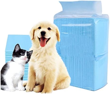 ZZSRJ Emici Pet Bezi Köpek Eğitim Bezi Ped Tek Kullanımlık Bezi Ped Kedi Köpek Bezi Kafes Ped (Renk : 33X45 cm, Boyutu: 100 pcs)