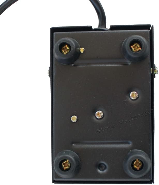 Metal Ayak Anahtarı Demir SPDT Anlık Nemli Yerleşimler pedal anahtarı 10A 220 V Elektrik Anahtarı FS - 1 Pedal