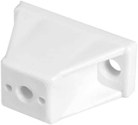 Zarif Döşeme 1-1 / 4 inç Sürgülü Dolap Çekmece Ara Parçaları Beyaz-4'lü Set (64-00251)