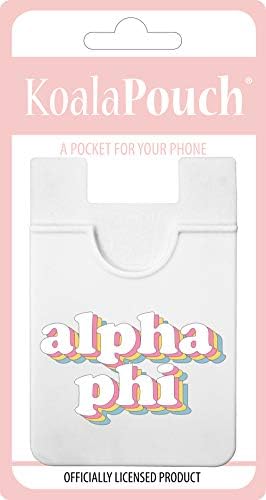 Sorority Shop Alpha Phi-Retro Koala Kese Yapışkanlı Cep Telefonu Cüzdanı