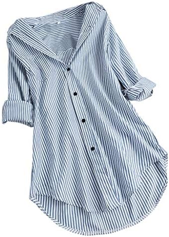 LYTRYCAMEV Gömlek Kadınlar için Şık Casual Bayan Yaz Üstleri Moda Zarif Estetik Bluzlar Gevşek Sevimli Tatil Üst Gömlek