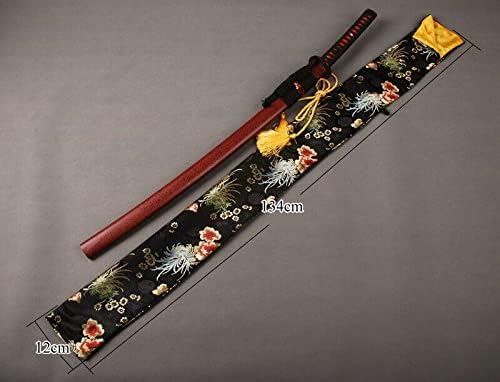 ZPGP 52.7 Kılıç Çantası İpek Güzel ve Renkli Kılıç, Japon Samuray Kılıcı, Katana Kılıcı, Koleksiyon veya İyi Hediye Katana Uydurma