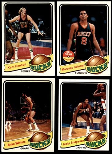 1979-80 Topps Milwaukee Bucks Takım Seti Milwaukee Bucks (Set) NM Bucks