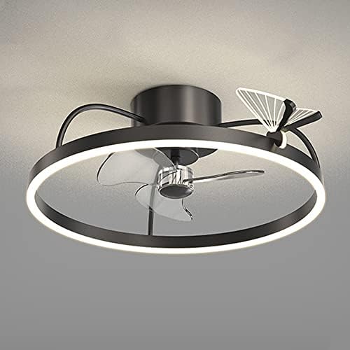 PAKFAN lüks ev titreşimsiz Fan tavan lambası LED 40 W restoran çalışma odası tavan vantilatörü ışıkları ile Ultra sessiz tavan vantilatörleri