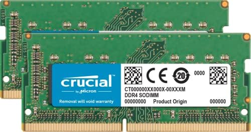 Önemli 8GB Tek DDR4 2400 MT / Sn (PC4-19200) SR x8 SODIMM 260-Pin Bellek-CT8G4SFS824A