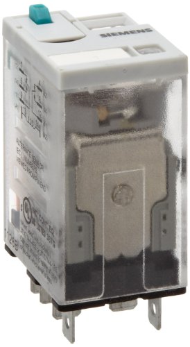 Siemens 3TX7114-5LC03 Premium Plug İn Röle, Kare Taban, Dar, Mekanik Bayrak, Test Etmek için itin, Kapıyı Kilitleyin, LED, DPDT Kontakları,
