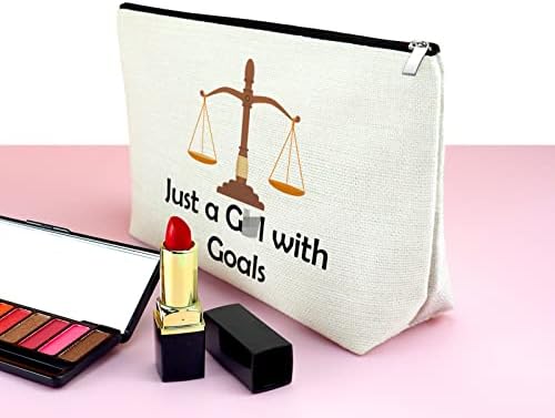 Avukatlar Takdir Hediye Kadınlar için Kozmetik Çantası Avukatlar Hediyeler Makyaj Çantası Yeni Avukatlar Hukuk Hediyeler Okul Öğrenci