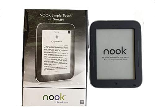 GlowLight ile Barnes ve Noble Nook Basit Dokunmatik e-Kitap Okuyucu 2GB WiFi