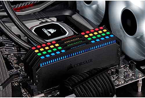 CORSAIR Dominator Platinum RGB 32GB (4x8GB) DDR4 3600 (PC4-28800) C18 1.35 V Masaüstü Bellek-Siyah