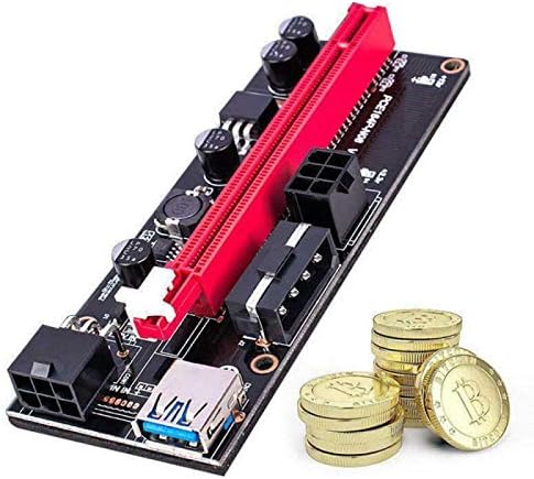 Konnektörler PCI-E pcıe Yükseltici 009 Express 1X to16x Genişletici PCI E USB Yükseltici 009S GPU Çift Adaptör Kartı 60cm SATA 15pin