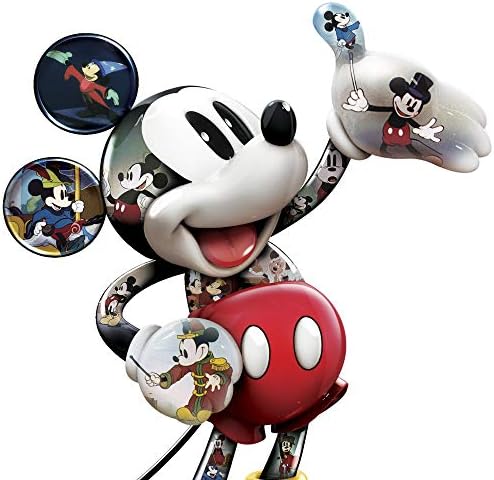 Bradford Borsası, Disney 'Mickey Mouse'un Büyülü Anları' Heykelini Elle Boyanmış ve Sanatçının Reçinesine Elle Dökülmüş Olarak Resmi
