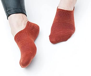 RUNAA 6 Pairs Çorap Kadınlar için No Show Çorap Düşük Kesim Spor Atletik Rahat Pamuklu Çorap