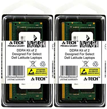 A-Tech 32GB Kiti (2X16GB) dell Latitude 7000 Serisi için 7214 7414 7480 7490 E7214 E7414 E7480 E7490 2666Mhz DDR4 Dizüstü ve Dizüstü