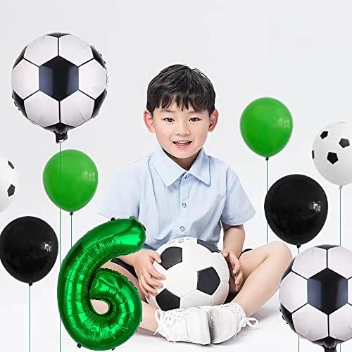 Futbol Şampiyonu Kupası Balon Seti 11. Doğum Günü Dekorasyonu Yeşil Numara 11 Folyo Futbol Balon Dekorasyonu Yıldız Balon 11. Doğum