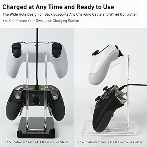 OAPRIRE Çift Denetleyici Tutucu Oyun Aksesuarları, Hemen Hemen Tüm Kontrolörler için Uygun, Xbox ONE için denetleyici Standı PS4 PS5