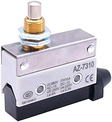 AKDE Anlık Piston Limit Anahtarı 380V 10A 1NC + 1NO Panel Montajlı Mikro Anahtarlar AZ-7310