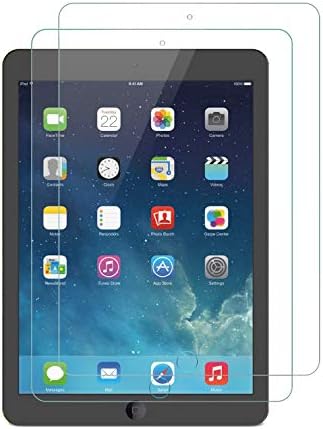 2-Pack Ekran Koruyucu için iPad 5/6, Fixcracked Temperli Cam Ekran 9 H Sertlik Film Koruma, şeffaf Ultra Clear Anti Scratch Anti-Parmak