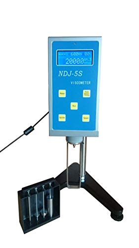 Dijital Döner Viskozimetre Viskozite Test Cihazı Fluidimeter Metre Newton Sıvı Viskozimetre 20 ila 100000 MPa.s