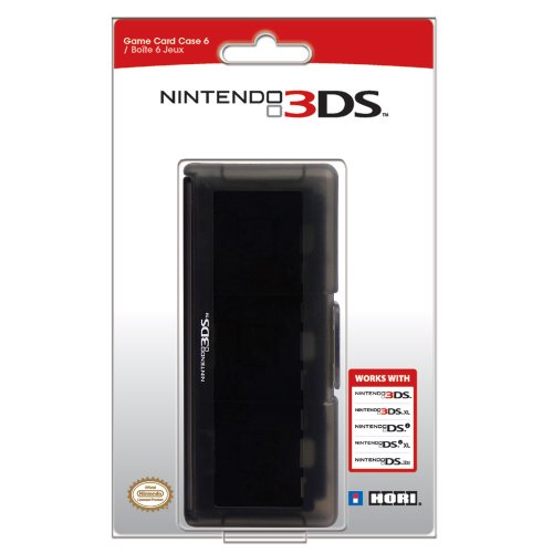 Nintendo 3DS Oyun Kartı Kılıfı 6-Siyah