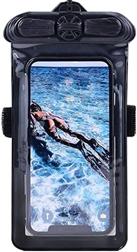 Vaxson Telefon Kılıfı Siyah, ZTE Blade A2 Artı Su Geçirmez Kılıfı Kuru Çanta ile Uyumlu [Değil Ekran Koruyucu Film ]