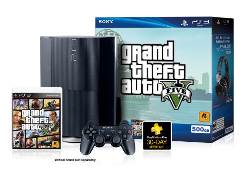 PS3 500 GB Grand Theft Auto V Paketi