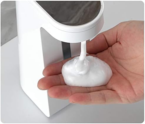 PZJ-Sabunluk Temassız Otomatik sabunluk Kızılötesi Sensör, Yükseltilmiş Su Geçirmez Taban, 3 Seviye Ayarlanabilir sabun Hacmi, Ev,