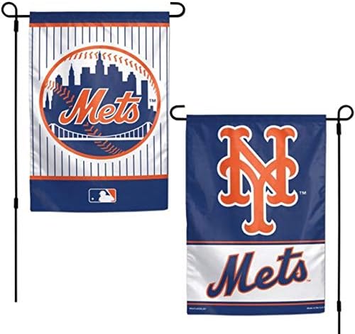 WinCraft MLB New York Mets Bahçe Bayrağı, 11x 15, Takım Rengi