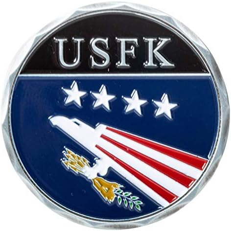 Amerika Birleşik Devletleri Hava Kuvvetleri USAF Osan Hava Üssü ROKAF Challenge Coin
