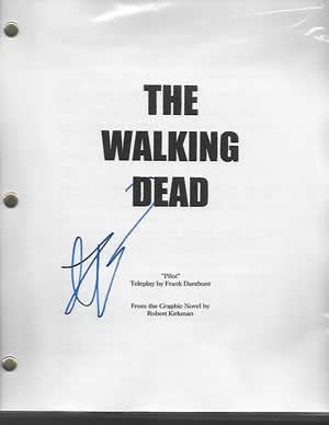 Yazar Robert Kirkman, the Walking Dead Tv Pilot Senaryosunu şahsen imzaladı