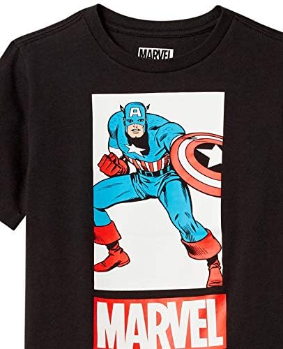 Essentials Disney / Marvel / Yıldız Savaşları Erkek ve Küçük Çocukların Kısa Kollu Tişörtleri, 2'li Paket