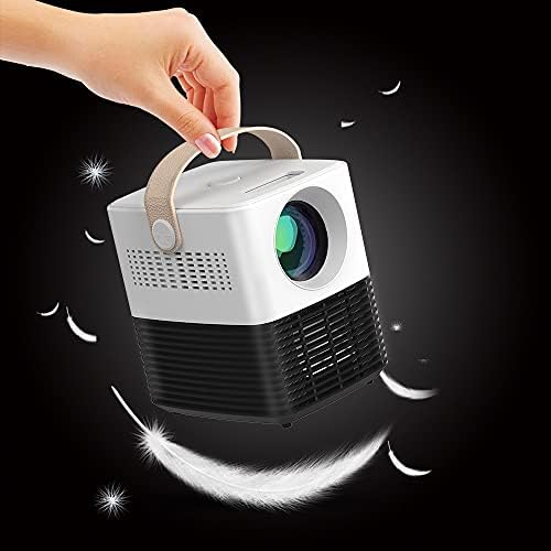 LMMDDP Mini Projektör P50S Tam 1080P 3D Taşınabilir Projektör Ev Sineması Desteği 4K LED Ev Video Projektör (Boyut: P50S Android Pil)