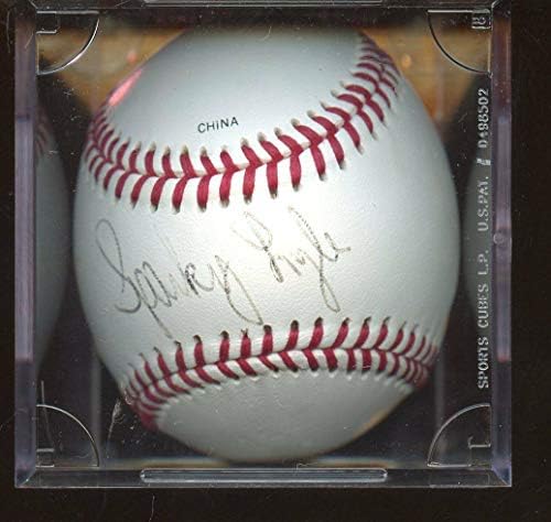 Sparky Lyle Tek İmzalı Resmi Beyzbol Ligi Hologramı İmzalı Beyzbol Topları