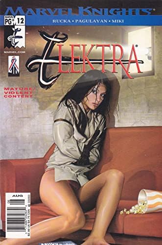 Elektra (3. Seri) 12 (Gazete Bayii ) VF; Marvel çizgi romanı / Greg Horn-Greg Rucka