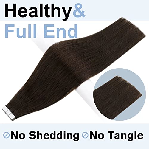 【Daha Fazla Tasarruf】Easyouth Bir Paket dikişsiz Musluk saç ekleme gerçek insan saçı 2 ve Bir Paket Dikişsiz Klip insan saçı postiş