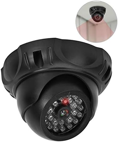Dome Simülasyon Güvenlik Kamerası, Ev ve iş için iç / dış mekan kullanımı için kırmızı yanıp sönen LED Işıklı Monitör