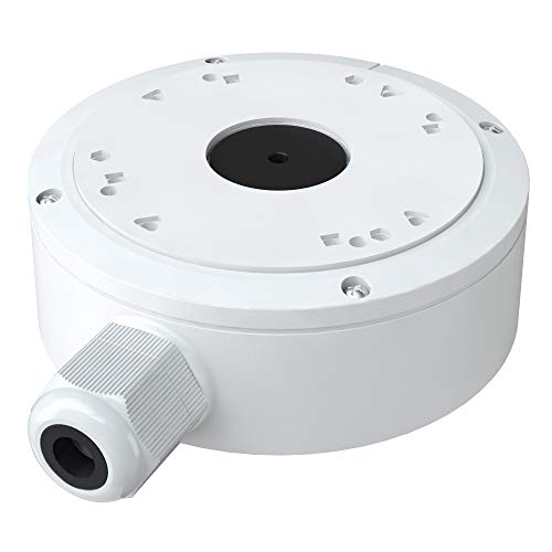 VT-J302 Güvenlik Kamerası için Yuvarlak Bağlantı Kutusu, Mermi, Kubbe, Beyaz, 5,5, İç / Dış Mekan, Hava Koşullarına Dayanıklı